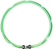 Equi-Vision LumiVision 430002000-30 Rechargeable Waterproof LED Battery Light Collar for Dogs 30 cm Green