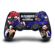 OFFICIAL UFC ALEXANDER VOLKANOVSKI VINYL SKIN DECAL FOR DUALSHOCK 4 CONTROLLER