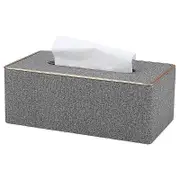 Other Storage Tissue Box Luxury Light Gray Linen 19*13.2*9.5 Gift