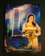 2015 Benchwarmer Hollywood QUAD Autograph/20 Miriam PENNELOPE Hiromi BRANTON