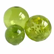 Sphere set of 3 - Lime & Sprite