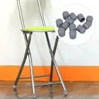 12 Pcs Chair Foot Cover Table Leg Caps Bed Protectors Floor Folding Feet