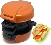600W Breakfast Muffin Maker, Mini Breakfast Sandwich Maker, with Omelette Ring, Non-Stick Pan, Indicator Light, Removable for Cleaning, for Making Breakfast Yellow