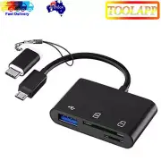 2.0 SD mobile phone camera All in One Memory Card Reader Type C Android USB