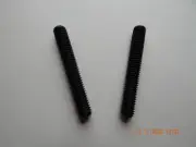 SOCKET SET SCREWS 7/16-14 x 3" CUP POINT BLACK ALLOY 2 PCS. NEW