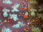 Disney Lonesome Ghosts Inspired 100% Cotton Tumbler Cut Fabric Woven 9x14