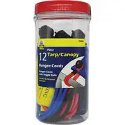 Gripwell 12 Piece Assorted Bungee Cord Pack