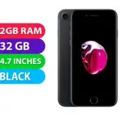 Apple iPhone 7 (32GB, Black) Australian Stock - Refurbished (Excellent)