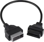 14 Pin to 16 Pin OBD2 Adapter Connector, Diagnostic Scanner Cable Adapter Diagnostic Cable Diagnostic Connector Tool, Male Adapter Cable Scanner Extension Cable