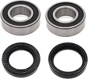 Rear Axle Wheel Bearing Seal Kit For Yamaha YFM450F 2002-2003 Blaster 200 YFS200 Raptor 660 YFM660R Banshee YFZ350 1989-2009 Replace OEM Kit Part Number 25-1313