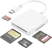 [MFi Certified] Micro SD Card Reader for iPhone 16,USBC High Speed to SD/TF Camera Card Adapter for iPhone 15/16 Pro Max Memory Card Reader with SD MicroSD for Apple iPhone 16 15 Pro Max iPad Mac