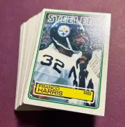 LOT OF 25 1983 TOPPS #362 FRANCO HARRIS RAZOR SHARP PACK FRESH STEELERS HOF