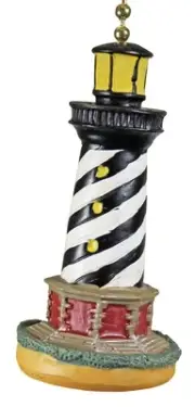 Cape Hatteras Lighthouse Carolina Fan Light Pull