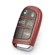 Dodge Jeep Chrysler Red Key Fob Shell, Key Blank, Performance, Remote Start Lock