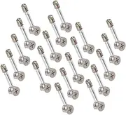 Healeved Quick Assembly Furniture Connecter Fasteners Sets Cabinet Connectors Pre-Installed Nut Cam Lock