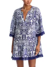 The White Lotus x Aqua Swim Dress Swim Cover-Up - Exclusive