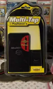 Pelican Multi-Tap Adapter For Sony PlayStation 2 PS2 Vntg New/SEALED Fast Ship