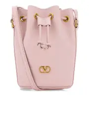 Valentino Garavani Mini Drawstring Bucket Bag