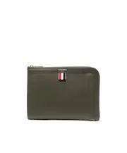 mini gusset clutch bag One size green