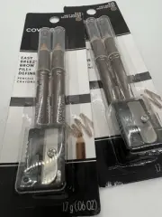 2X - CoverGirl 510 Soft Brown Easy Breezy Brow Fill + Define Pencils Lot of 2
