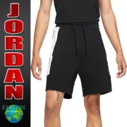 Nike Air Jordan Jumpman Fleece Shorts Men's Size Large Black DA7204-010