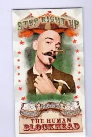 2011 ALLEN & GINTER'S MINI THE HUMAN BLOCKHEAD