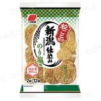 在飛比找PChome24h購物優惠-三幸 新潟仕選米果(海苔甘鹽風味) 96g