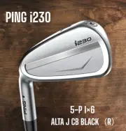 Lefty PING i230 Iron 5 P Set of 6 ALTA J CB BLACK R Left