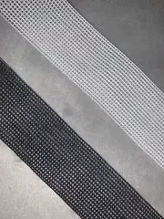 10 yards black or white soft mesh sewing stretch elastic 1.625" wide