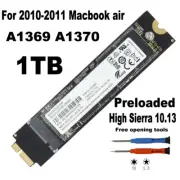 1TB SSD 12+6pin For Apple MacBook Air 11” A1370, 13” A1369 Late 2010 Mid 2011