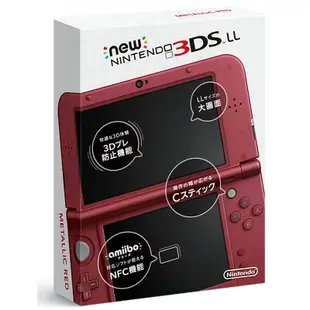 【二手主機】任天堂 NEW 3DS LL NEW3DSLL 主機 日文版 日本機 金屬紅 附原廠充電器【台中恐龍電玩】