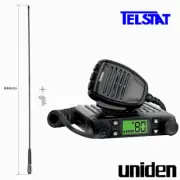 Uniden X70 5 watt UHF CB Radio & 6 dBi Uniden AT-480 antenna + 'Z' bracket