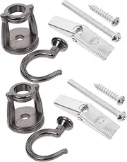 Alasum 1 Set Heavy Duty Metal Plant Ceiling Hooks Durable Wall Planter Hangers for Easy Plant Display for Brick and Installation