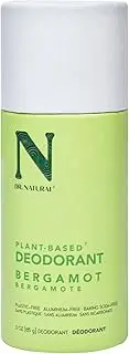 Dr. Natural Deodorant, Bergamot, 64 g - Natural Deodorant Stick for Men and Women - 24-Hour Odor Protection - Aluminum Free, Paraben-Free, Sulfate-Free - Does Not Stain Clothing