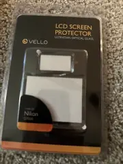 Vello Glass LCD Screen Protector for Nikon D7000