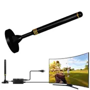 Digital TV Antenna Long Range HD TV Antenna HDTV Amplifier Signal Booster
