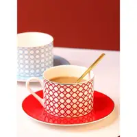 在飛比找ETMall東森購物網優惠-骨瓷英式下午茶茶杯紅茶杯酒店高檔奢華精致情侶歐式咖啡杯碟套裝