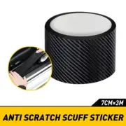 5D Carbon Fiber Car Sticker Protector Strip Door Anti Scratch Tape 7cm* 3M EAE (for: Subaru)