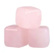 Bartender Rose Quartz Gin Stones Food Safe Odourless Tasteless With Bag Set of 6