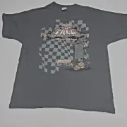 XL Coors Light Dirt Track Racing T-shirt Thrash Racing Gray Mens Recent Winners