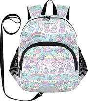 miaozhen Cute Ears Cool Backpacks Leash Kids Boy's/Girl's Anti-Lost Personalized Diaper Bag Backpack with Reflective Strip Witch Wand Potion Cartoon mochila para ni?o de 5 a?os kinder, Witch Wand