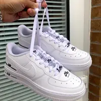 在飛比找蝦皮購物優惠-NIKE AIR FORCE 1 LV8 3 白黑 百搭 女