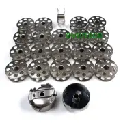 2 LARGE BOBBIN CASE+20 BOBBINS for Highlead GC0618-1 Industrial Walking Foot Sew