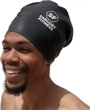 Extra Large Swim Cap for Dreadlocks and Braids Use as Unisex Swim Caps XL & Drea