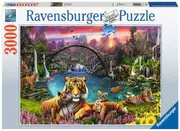 Ravensburger Puzzle 3000pc - Tigers in Paradise