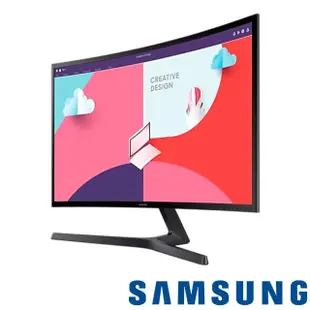 【SAMSUNG 三星】Master 2S超值組★ S24C366EAC 24型 VA 曲面螢幕(1800R/FreeSync/TUV護眼)