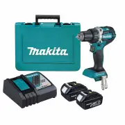 Makita DDF484RFE - 18V Brushless Heavy Duty Driver Drill Kit (2 x 3.0Ah)
