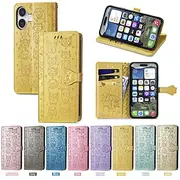 Phone Case For Apple AirTag iPhone 16 Pro Max Plus iPhone 15 14 Pro Max Plus iPhone 14 13 12 Pro Max Plus Wallet Case Flip Cover with Wrist Strap Shockproof Ca