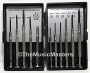 11 Piece Precision Mini Screwdriver Set Hand Tool Eyeglasses Watch Repair Kit