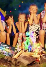 GoFire Color Flames 5 Pack Indoors & Outdoors Camping-Firepit-Fireplace